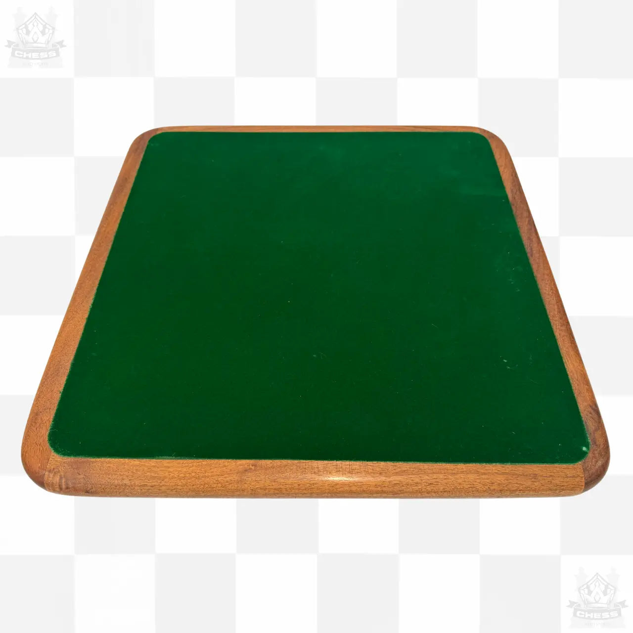Luxury Wooden Chess Set 40cm Board with 85mm pieces Acacia and Boxwood - Chess And More bottom of board showing felt