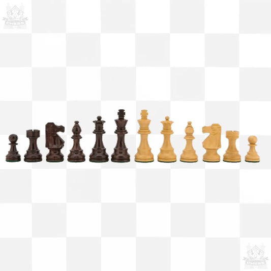 Dal Rossi Chess Pieces 85mm French Lardy Sheesham Wood plus Storage Box Dal Rossi