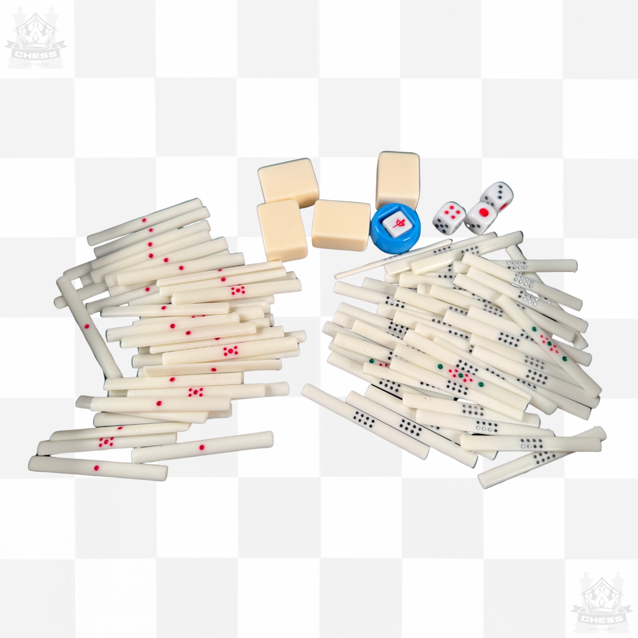 Dal Rossi Mahjong Set with sticks dice and tiles