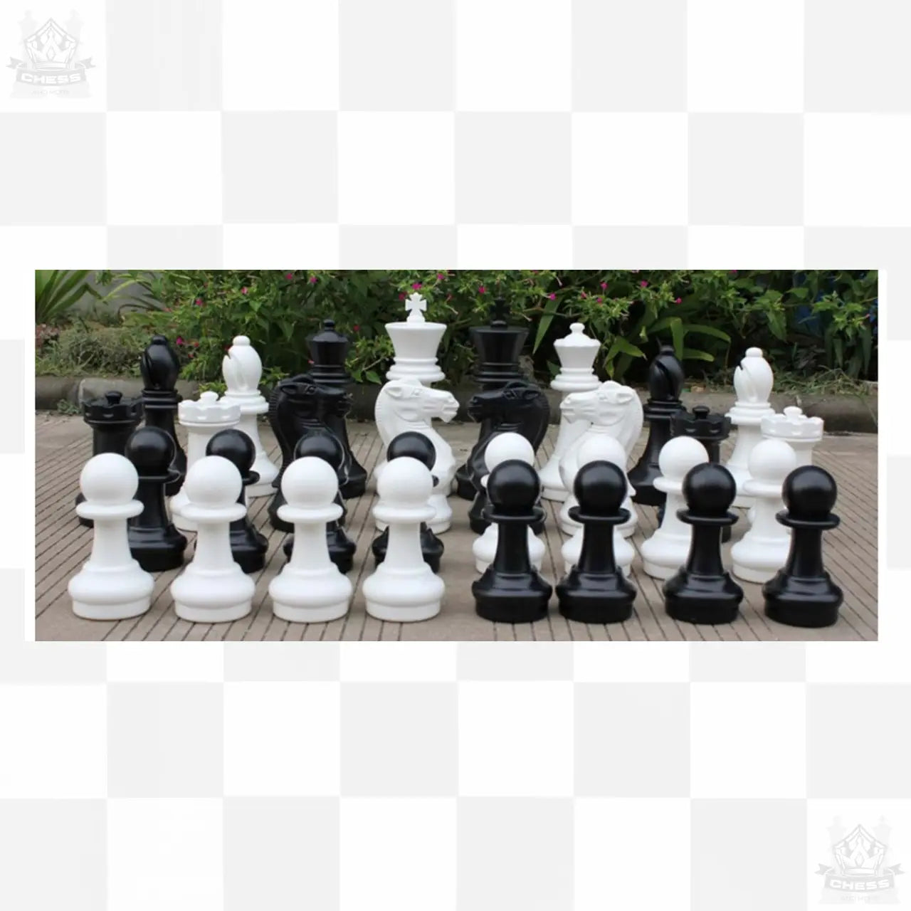 Giant Chess 40cm Outdoor / Indoor Chess Pieces - Chess And More