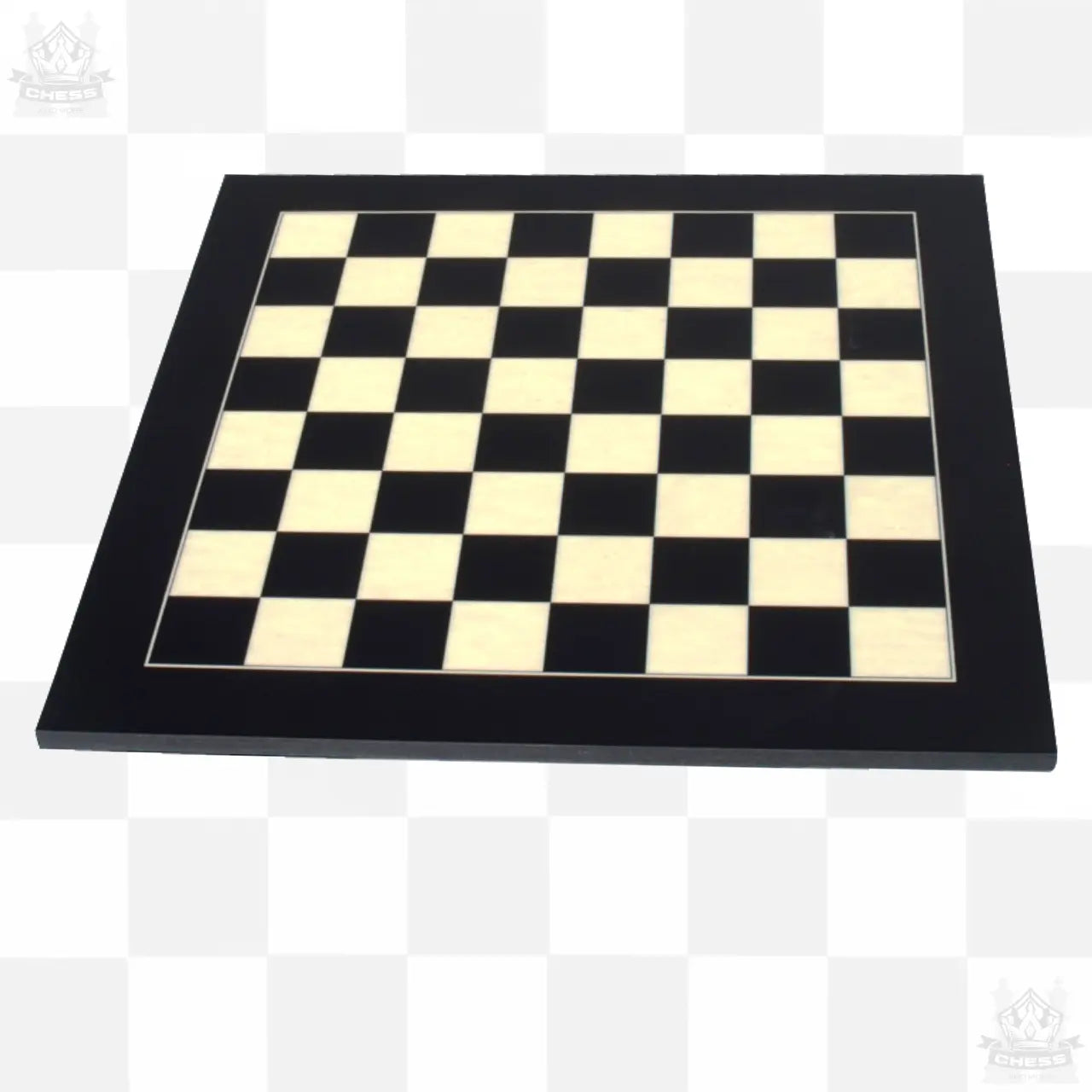 Dal Rossi 40cm Black Erable Chess Board - Chess And More