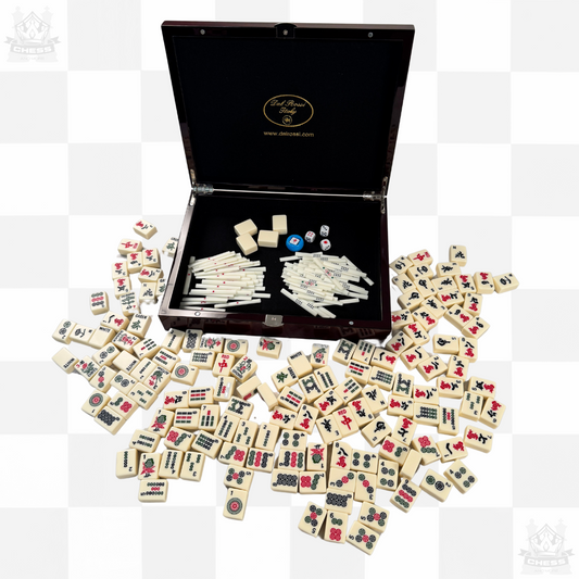 Dal Rossi Mahjong Set Mahogany