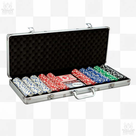 Casino Chips &Accessories – Poker chips 500pc aluminium att case 11.5gm